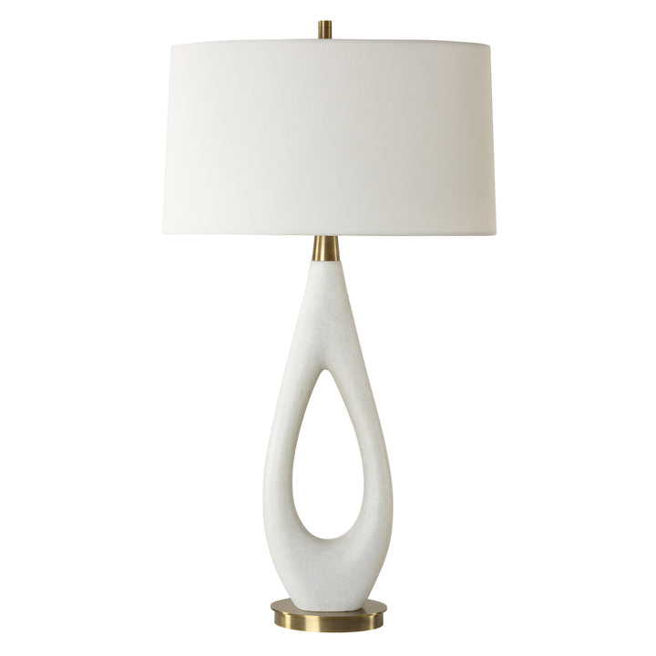 Uttermost Promenade White Table Lamp