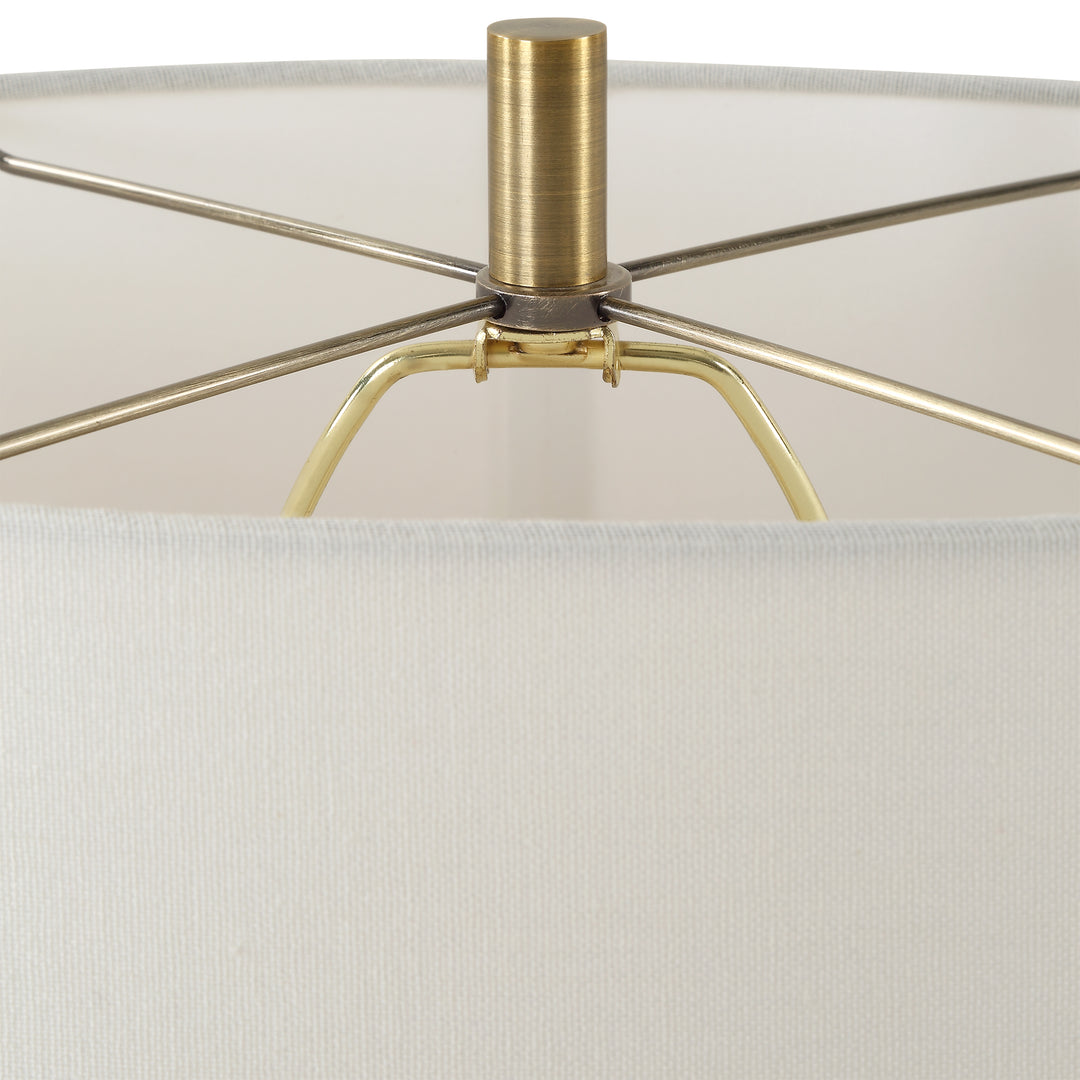 Uttermost Promenade White Table Lamp