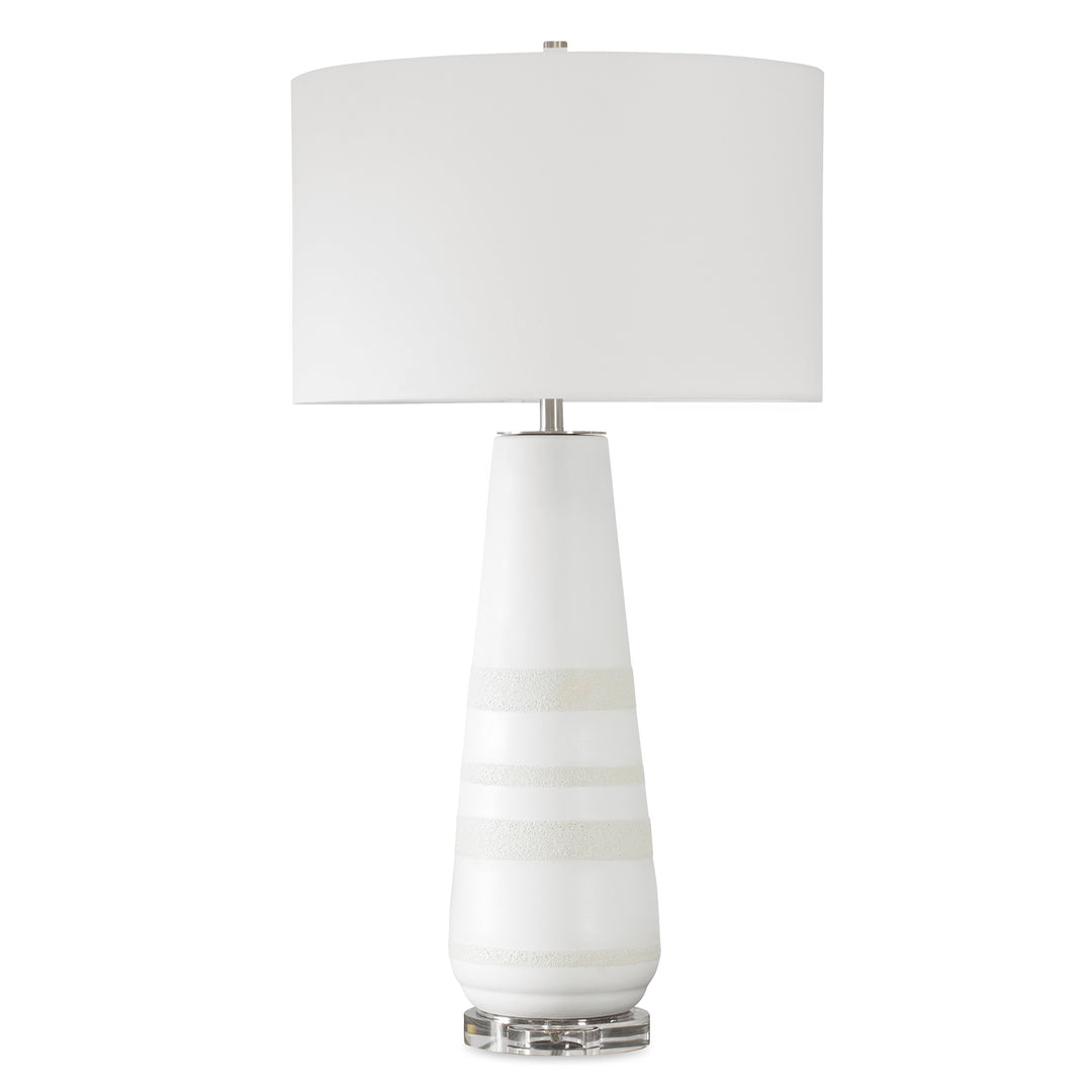 Uttermost Santino Crackled Ivory Table Lamp