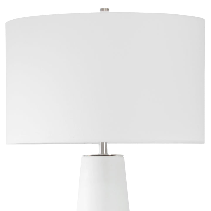 Uttermost Santino Crackled Ivory Table Lamp