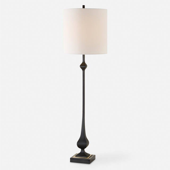 Uttermost Hightower Black Buffet Lamp