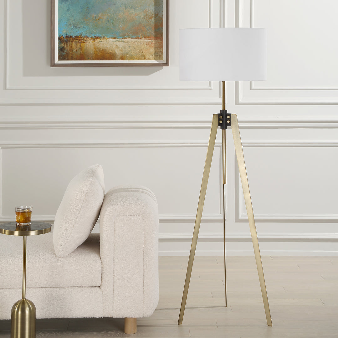 Uttermost Anchorage Tri-pod Floor Lamp