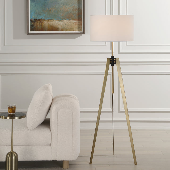 Uttermost Anchorage Tri-pod Floor Lamp