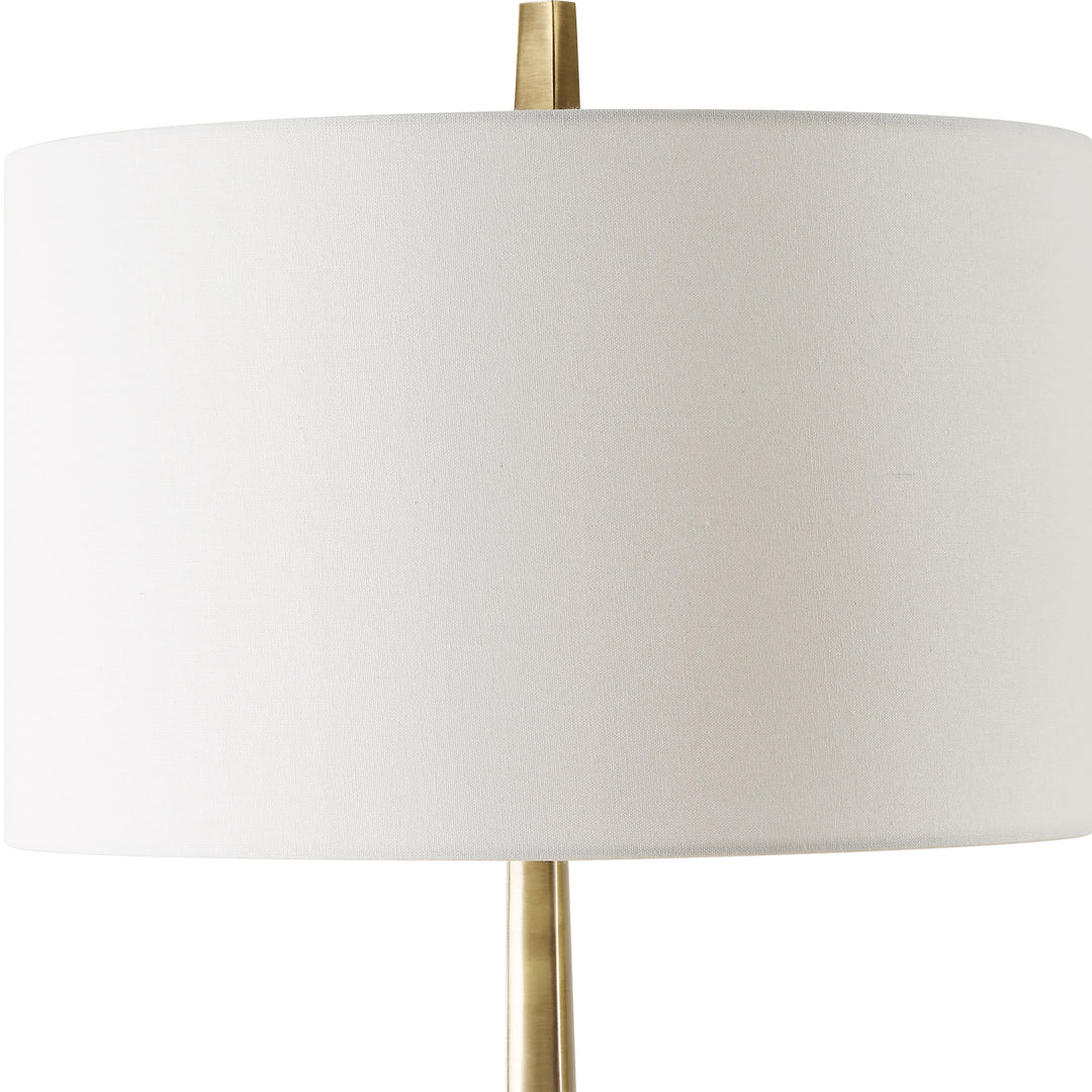 Uttermost Suranne Antique Brass Table Lamp