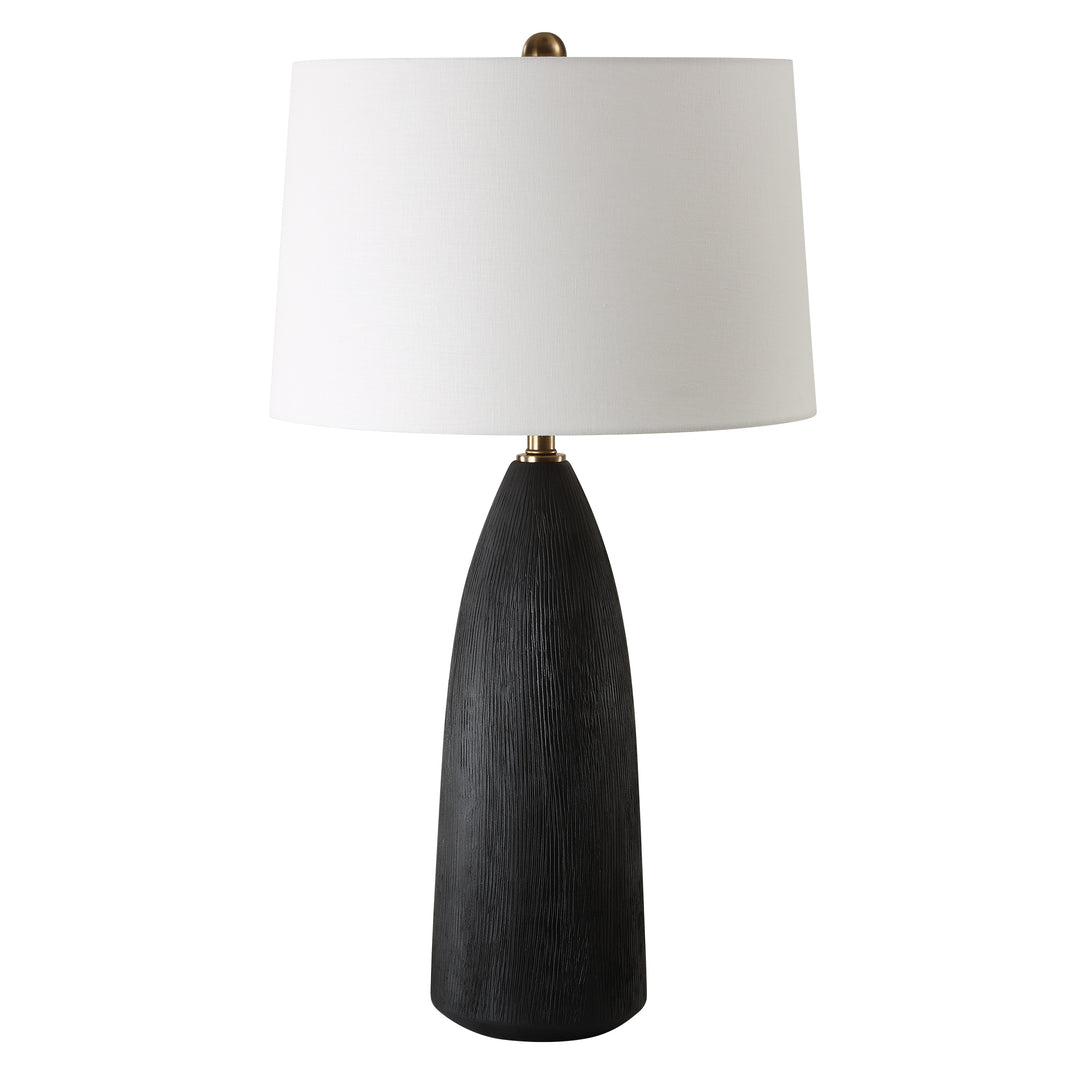 Uttermost Jett Black Table Lamp