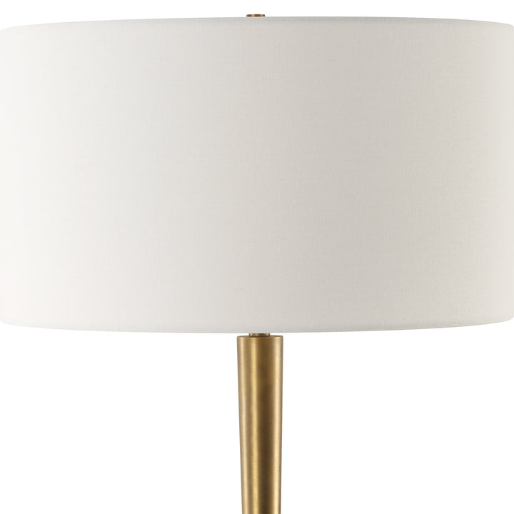 Uttermost Avola White Marble Table Lamp