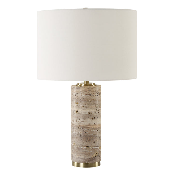 Uttermost Cortado Travertine Table Lamp