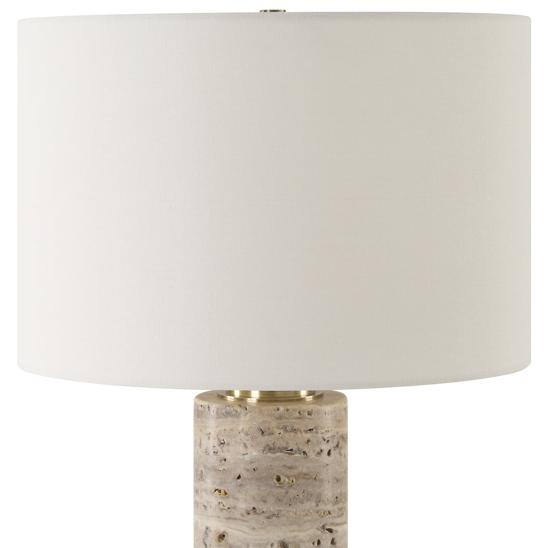 Uttermost Cortado Travertine Table Lamp