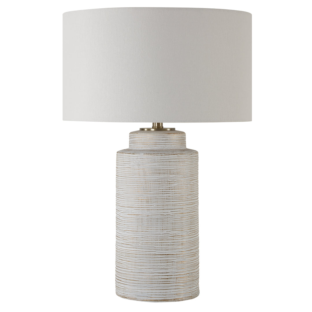 Uttermost Crimp Ribbed Table Lamp