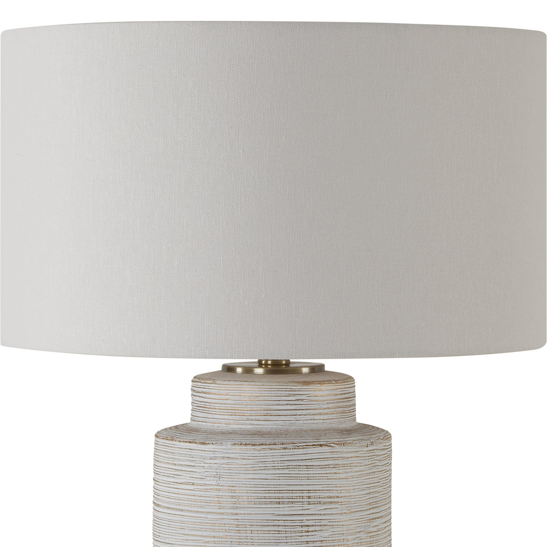 Uttermost Crimp Ribbed Table Lamp