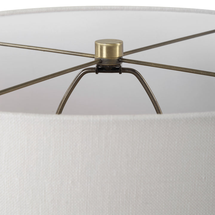 Uttermost Crimp Ribbed Table Lamp