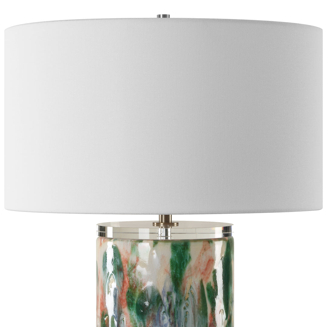 Uttermost Verdant Multi-Colored Table Lamp