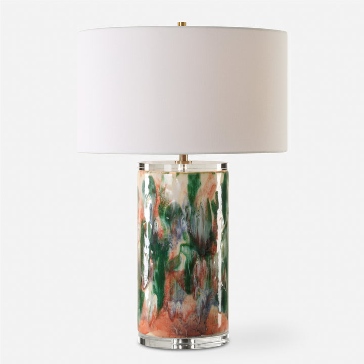 Uttermost Verdant Multi-Colored Table Lamp