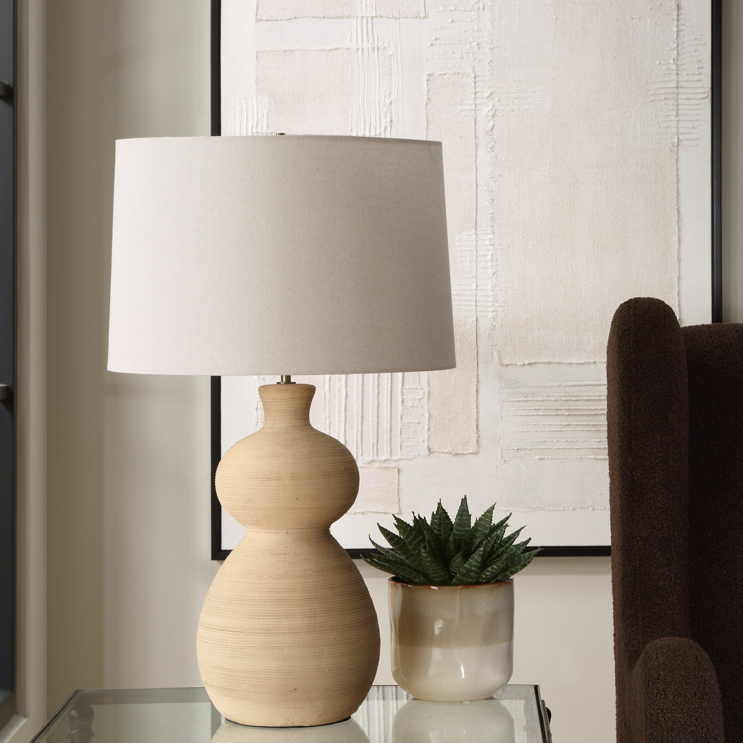 Uttermost Pueblo Fired Clay Table Lamp