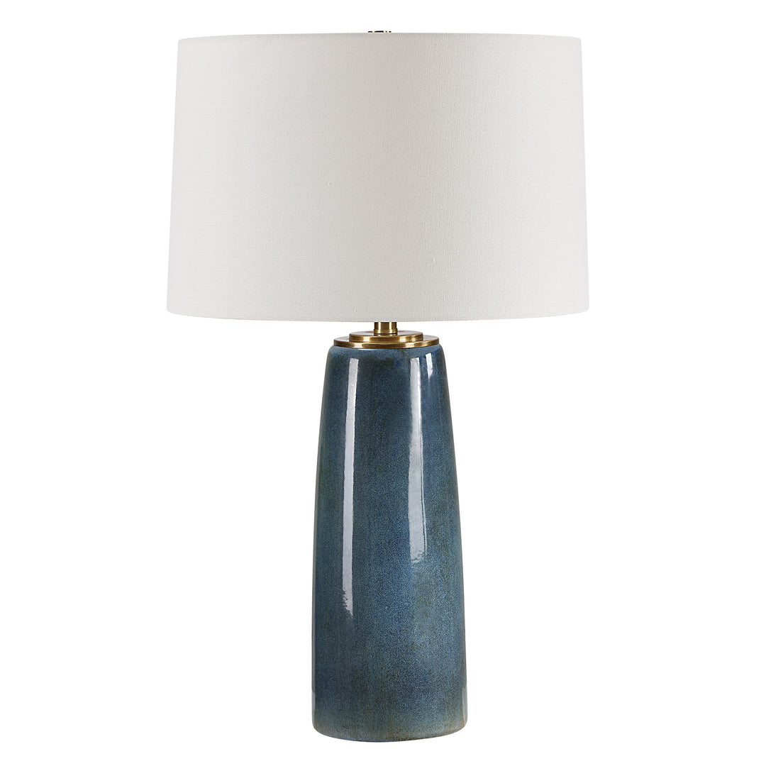 Uttermost Submerged Deep Blue Table Lamp