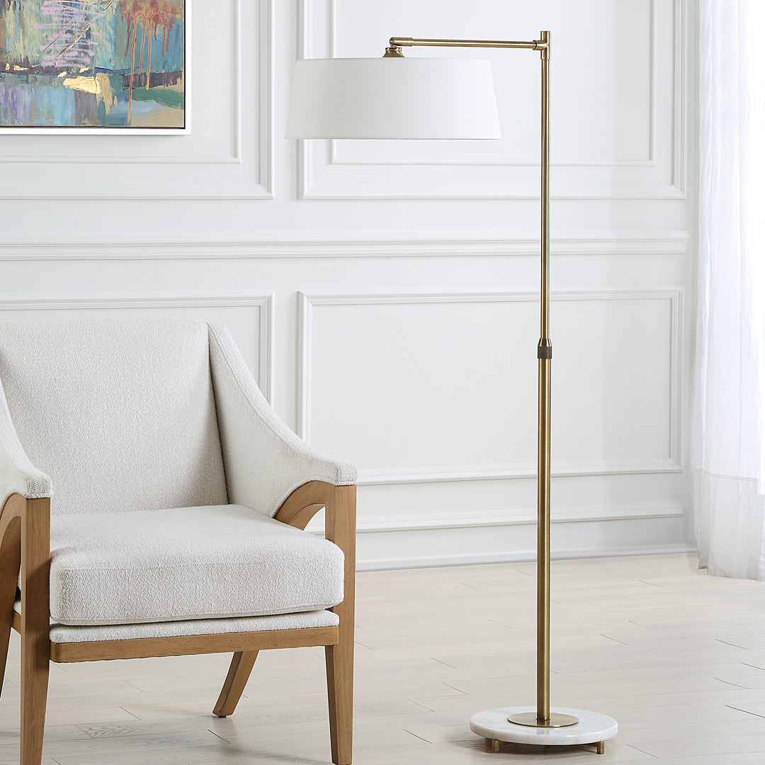 Uttermost Branch Out Brass Floor Lamp