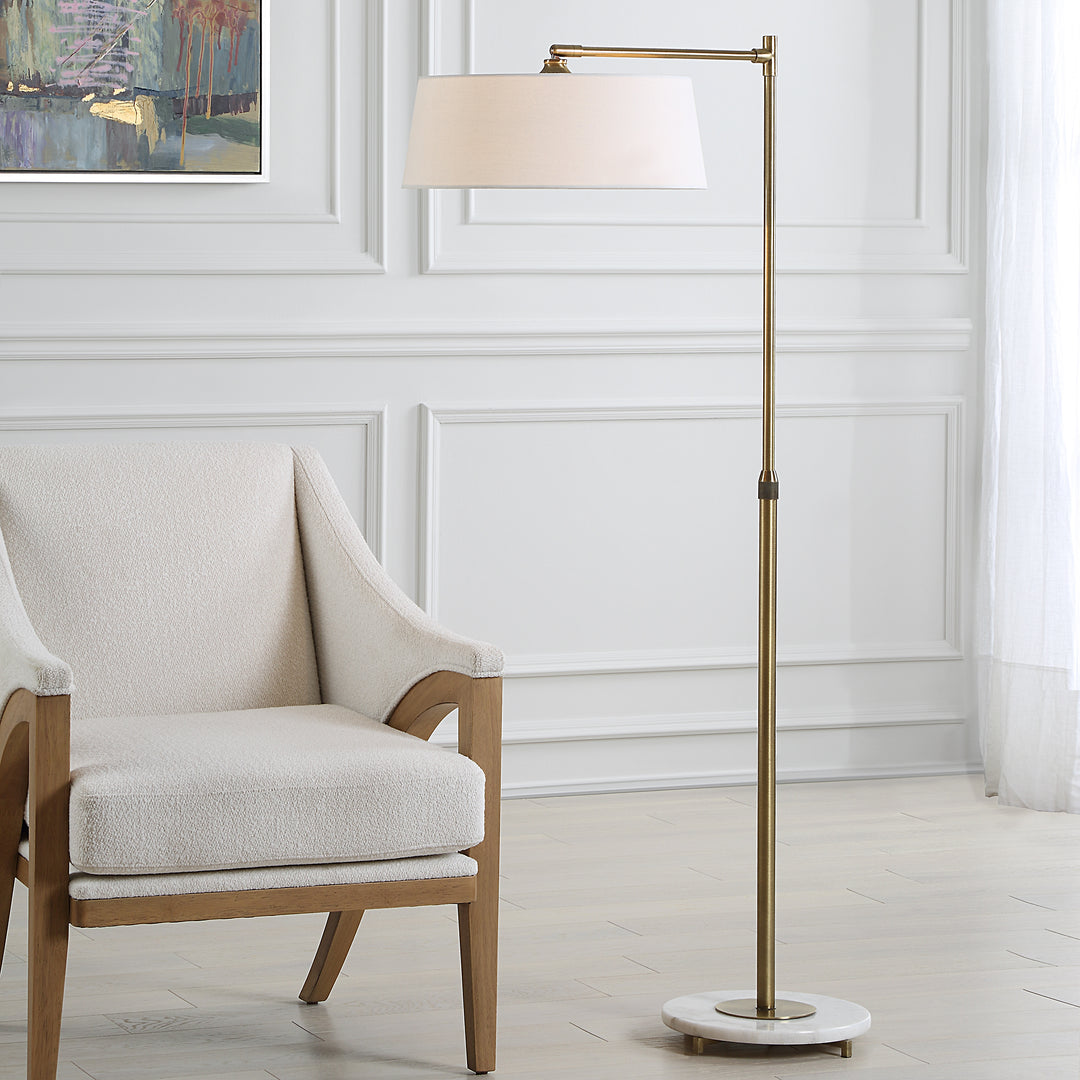 Uttermost Branch Out Brass Floor Lamp