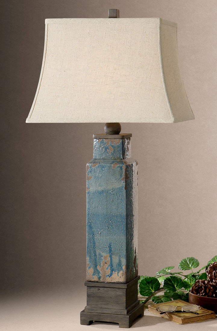 Uttermost Soprana Blue Table Lamp