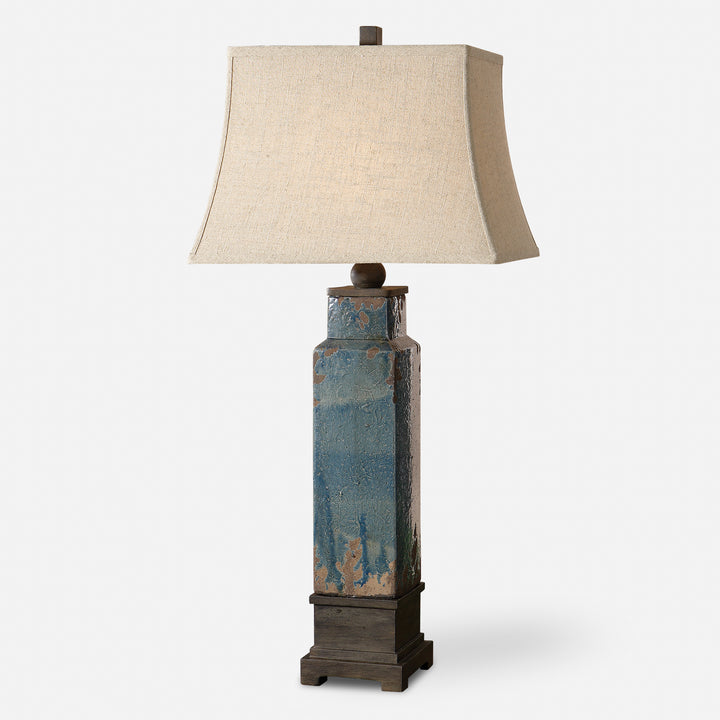 Uttermost Soprana Blue Table Lamp