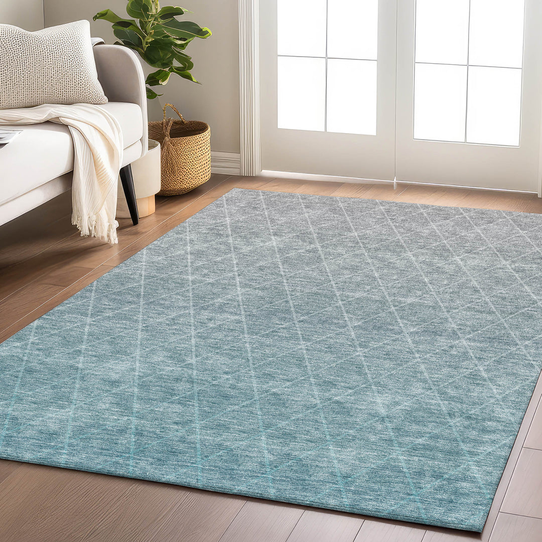 Teal LZ2 Dalyn Lazio Area Rug