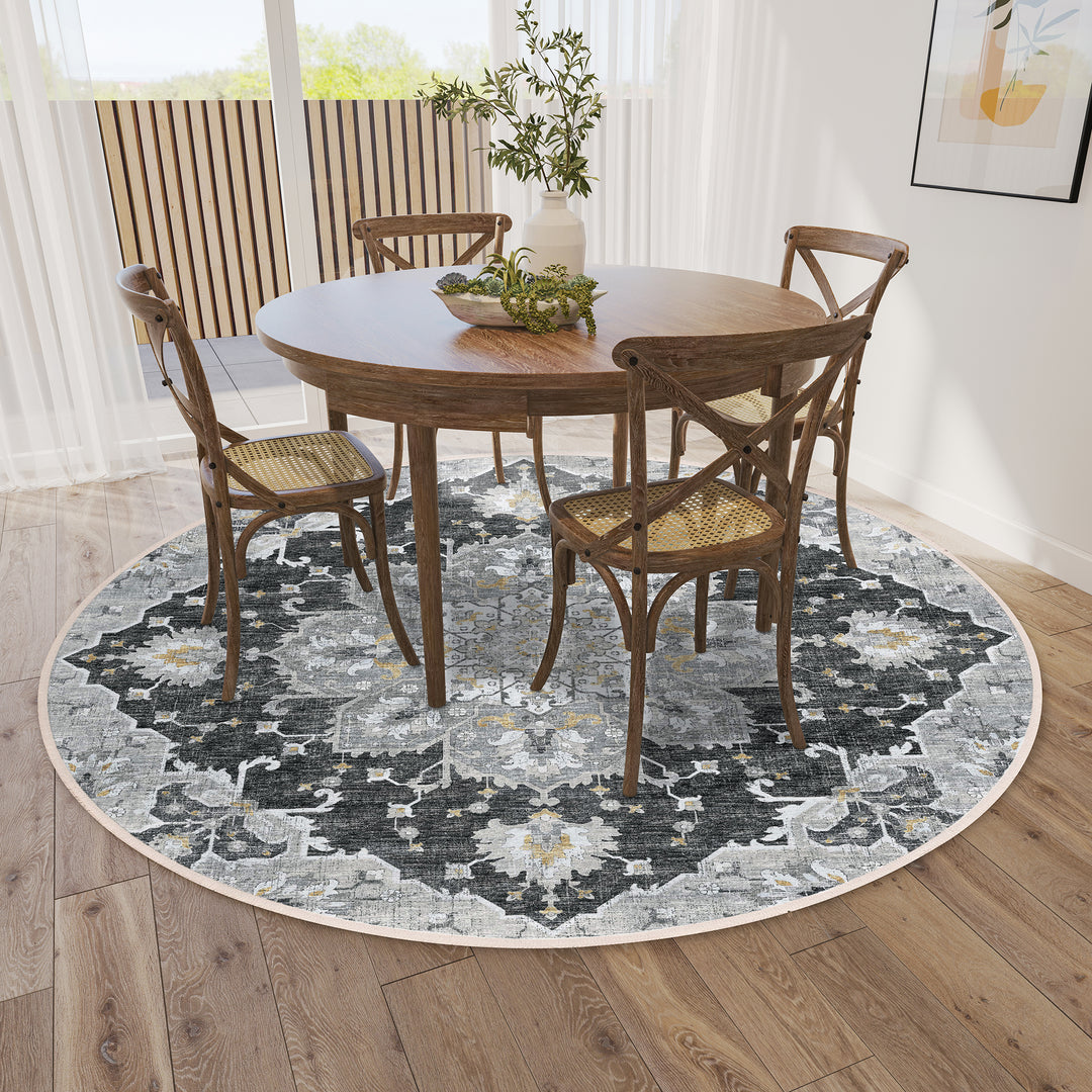 Midnight MB3 Dalyn Marbella Area Rug