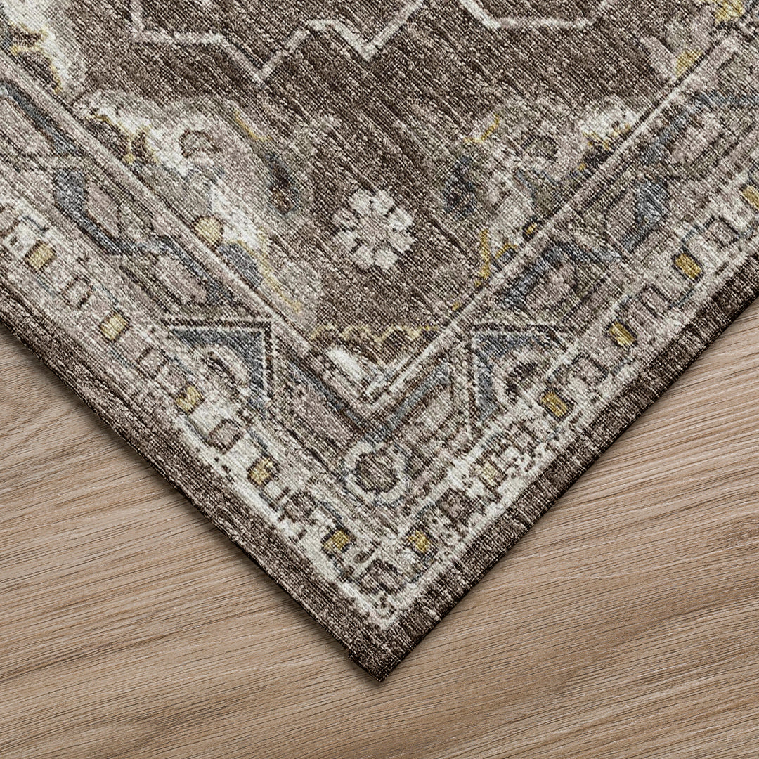 Mocha MB4 Dalyn Marbella Area Rug