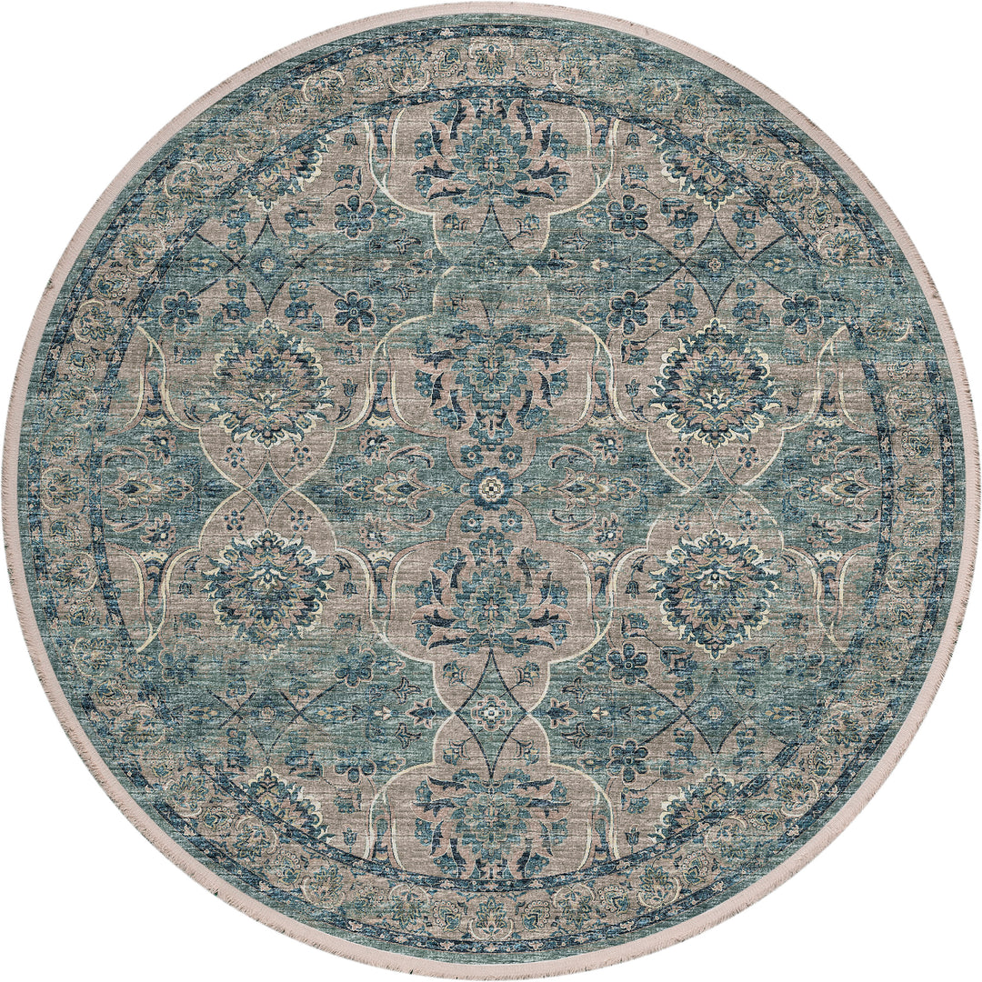 Mineral Blue MB5 Dalyn Marbella Area Rug