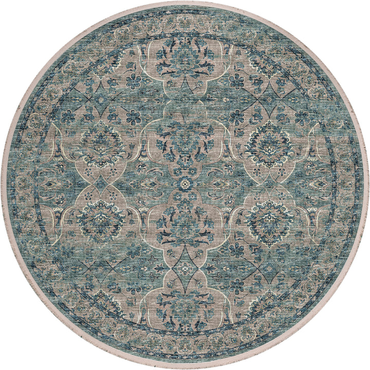 Mineral Blue MB5 Dalyn Marbella Area Rug