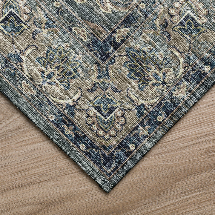 Mineral Blue MB5 Dalyn Marbella Area Rug