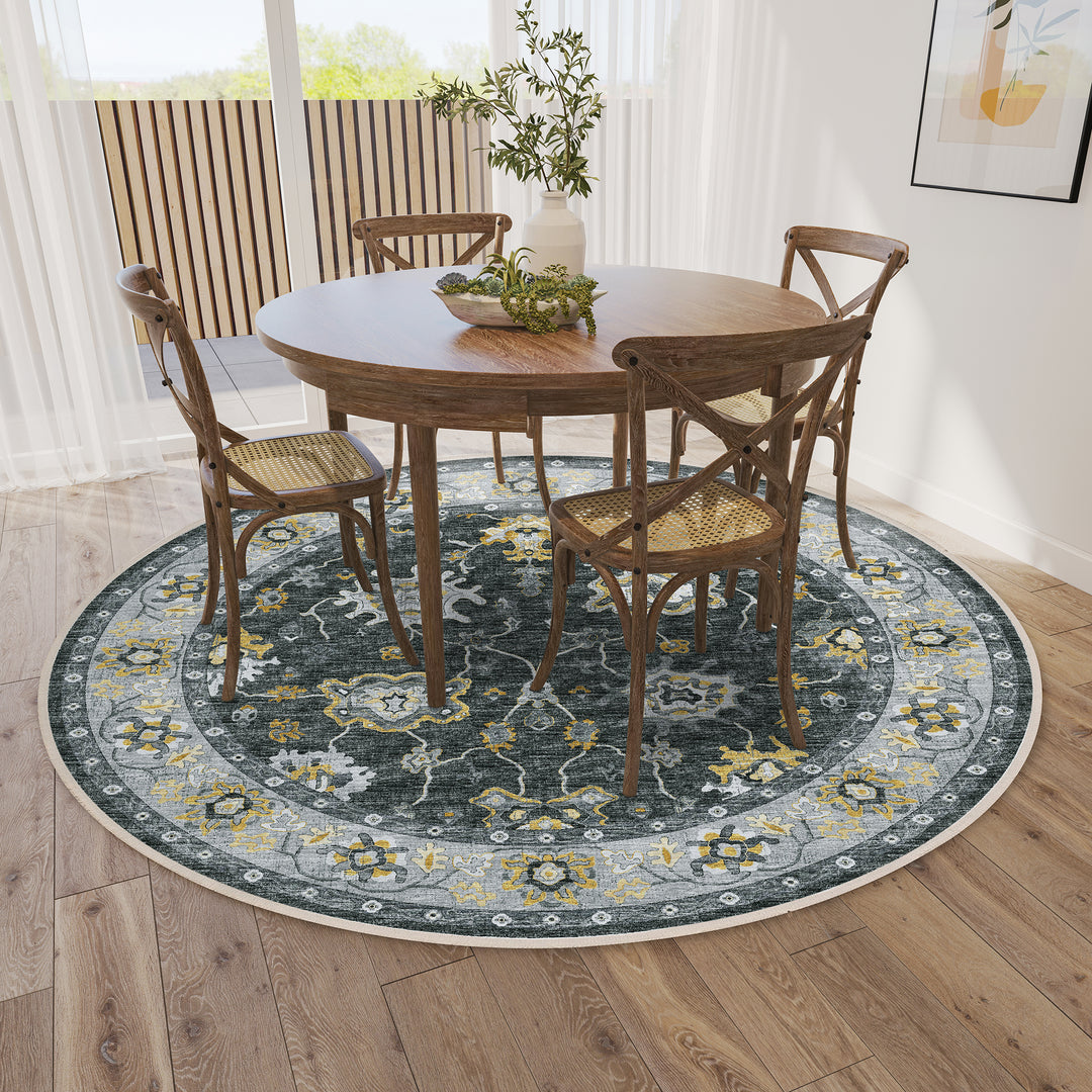 Midnight MB6 Dalyn Marbella Area Rug