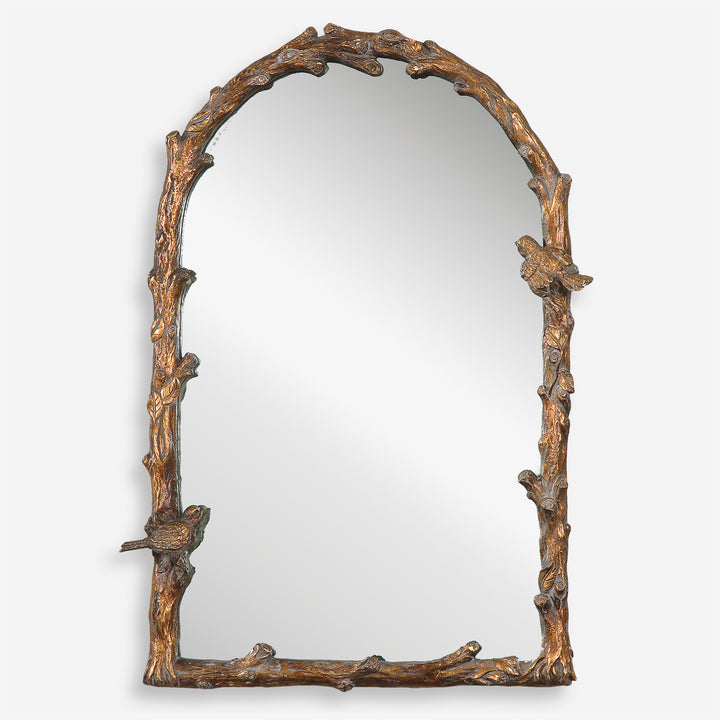 Uttermost Paza Antique Gold Arch Mirror