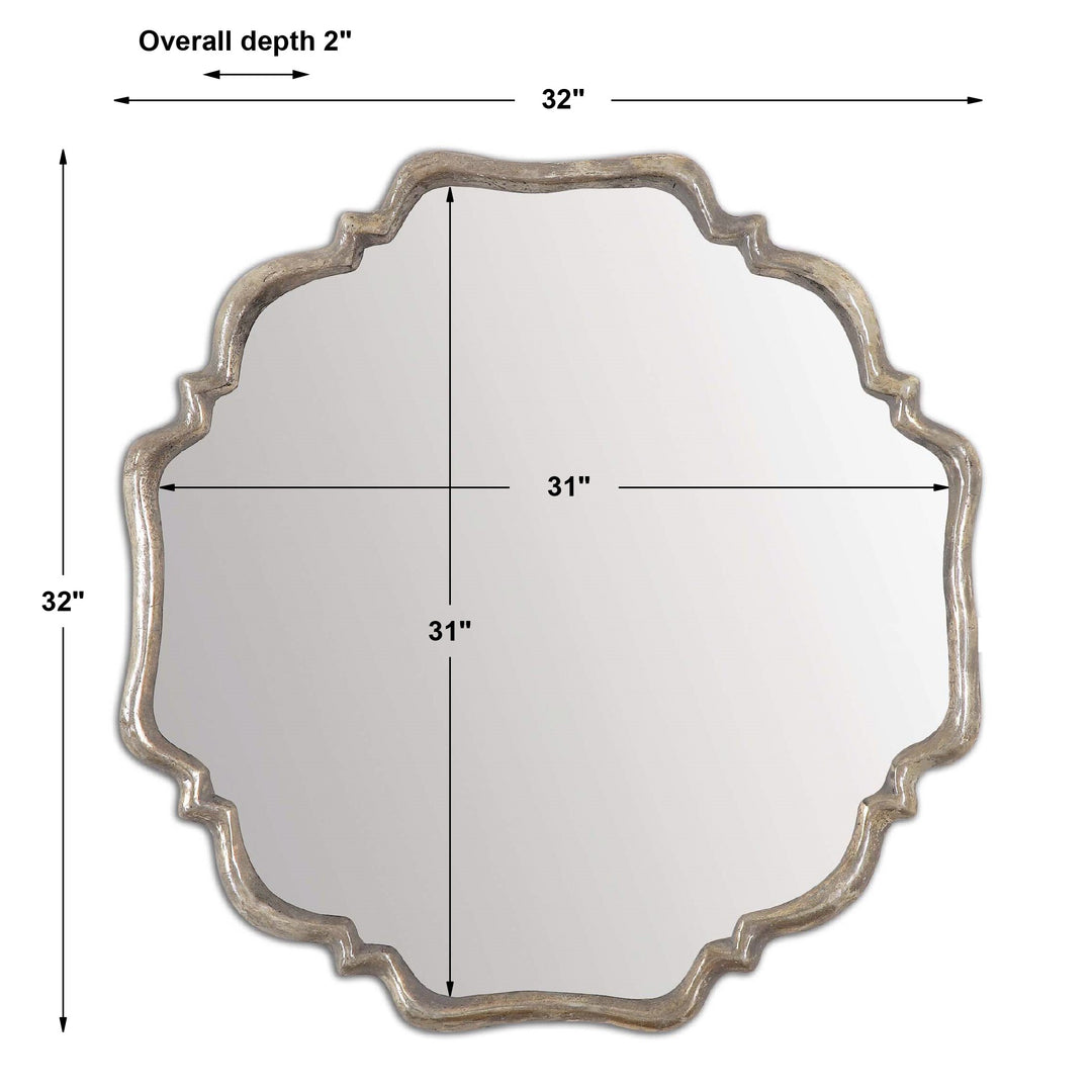 Uttermost Valentia Silver Mirror