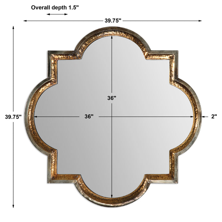 Uttermost Lourosa Gold Mirror