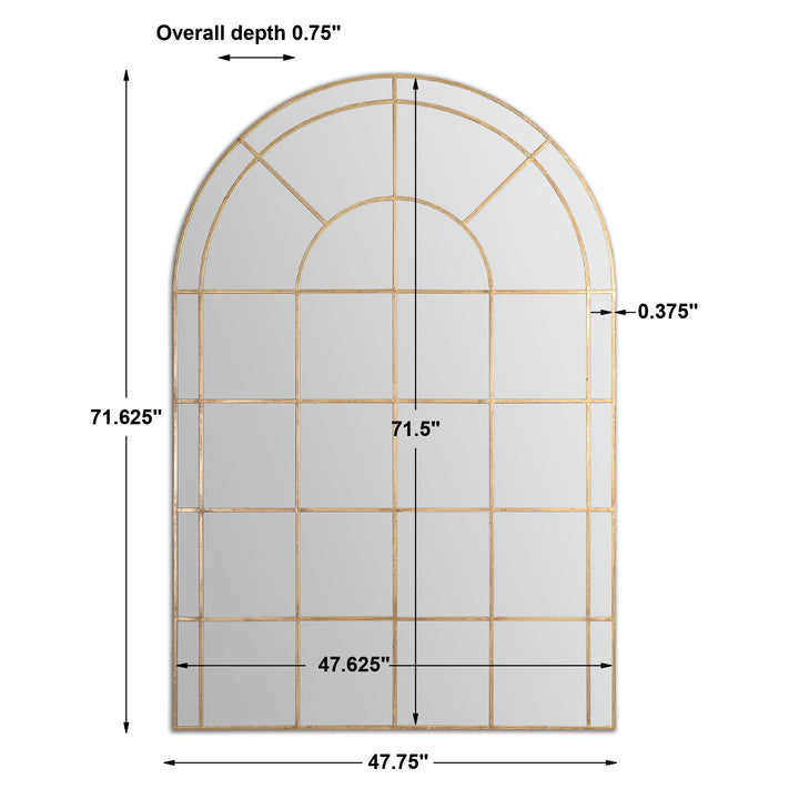 Uttermost Grantola Arched Mirror