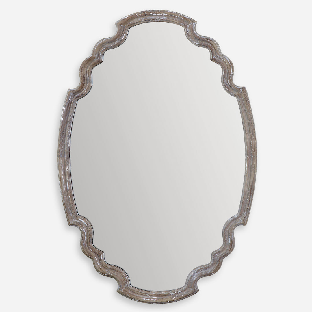 Uttermost Ludovica Aged Wood Mirror