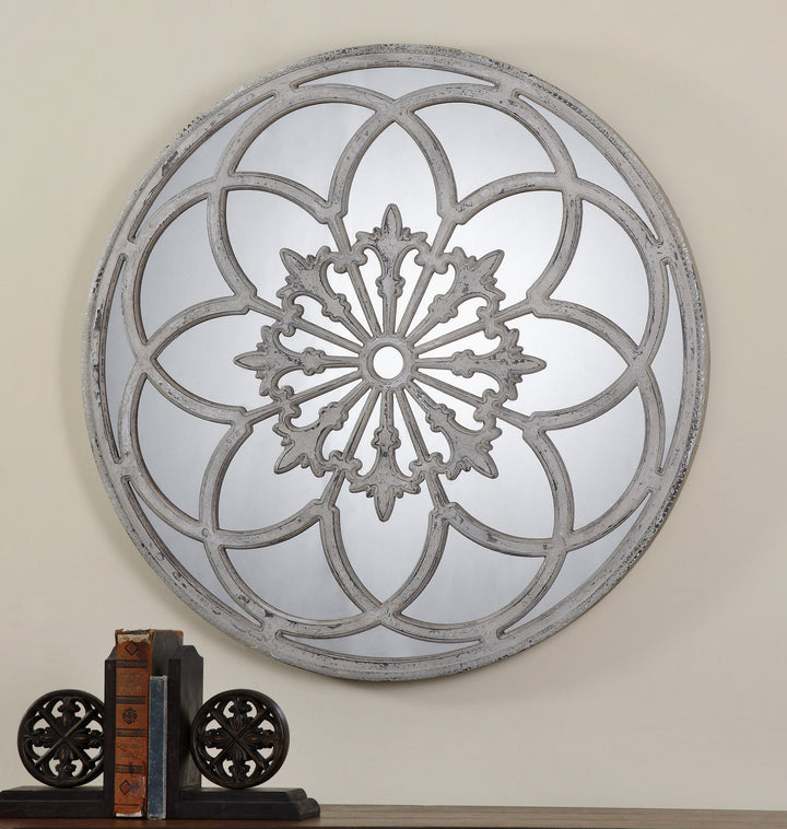 Uttermost Conselyea Round Mirror