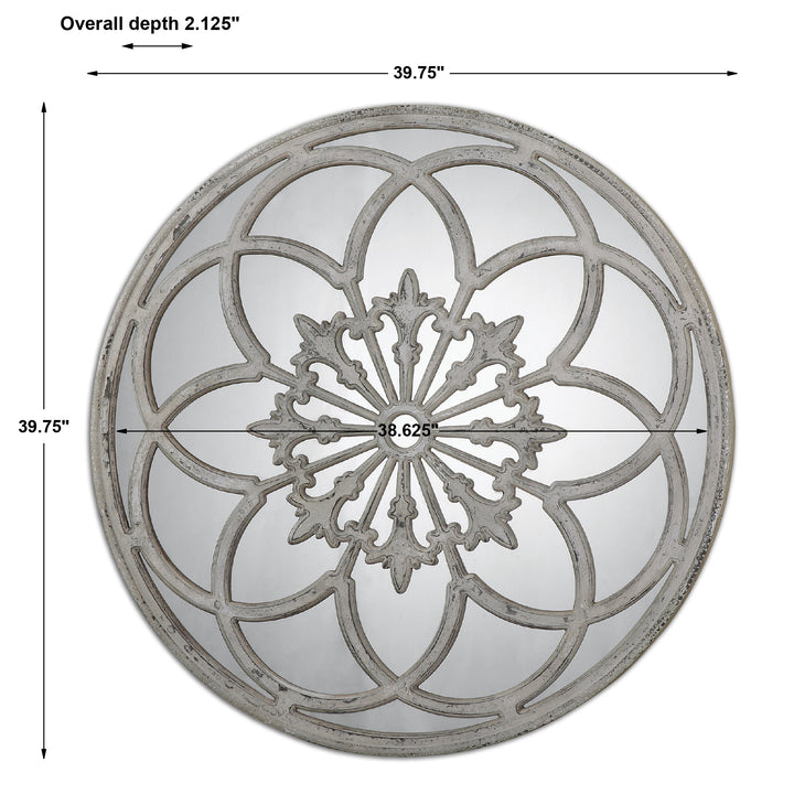 Uttermost Conselyea Round Mirror