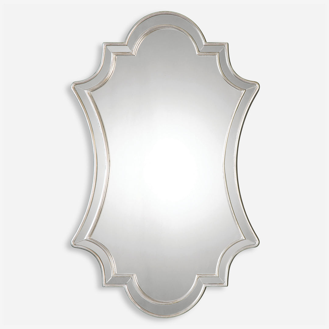 Uttermost Elara Antiqued Silver Wall Mirror