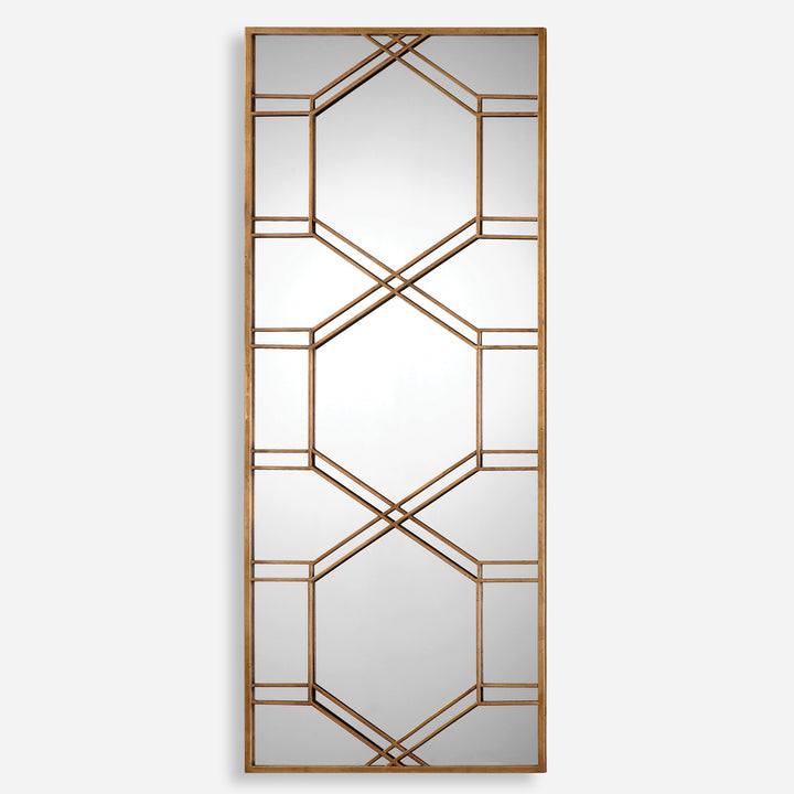 Uttermost Kennis Gold Leaf Leaner Mirror