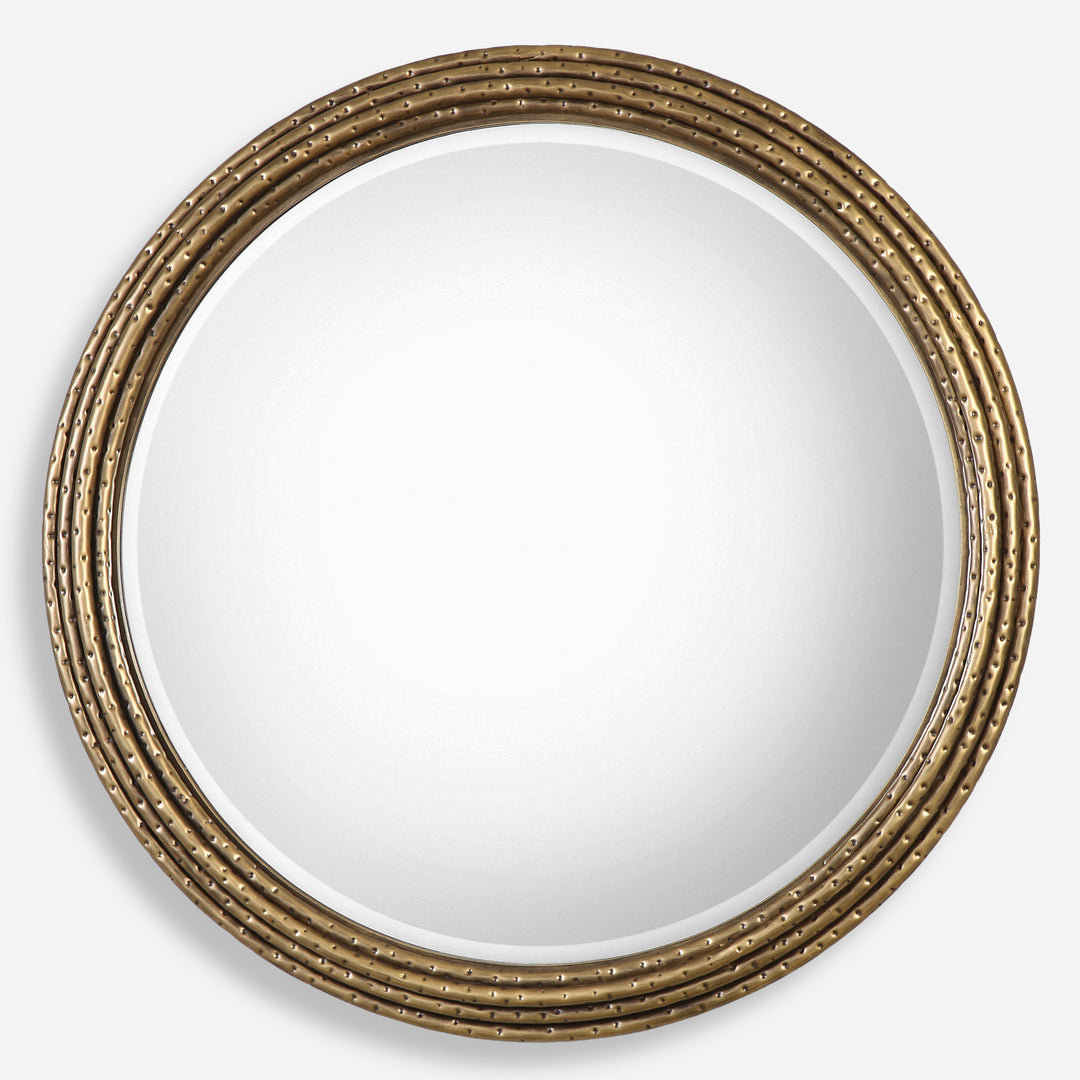 Uttermost Spera Round Gold Mirror