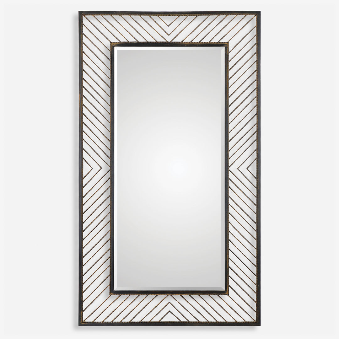 Uttermost Karel Chevron Mirror