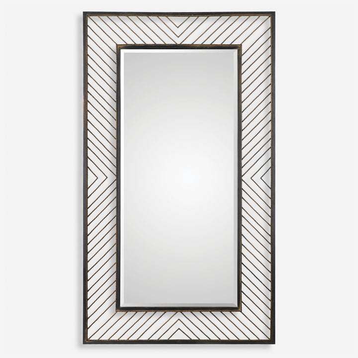 Uttermost Karel Chevron Mirror