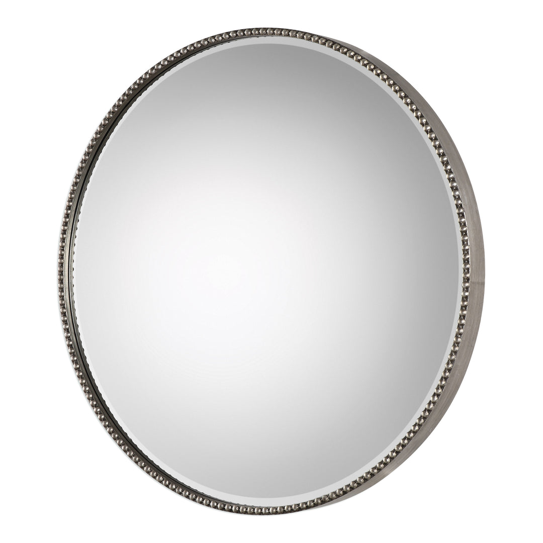 Uttermost Stefania Beaded Round Mirror