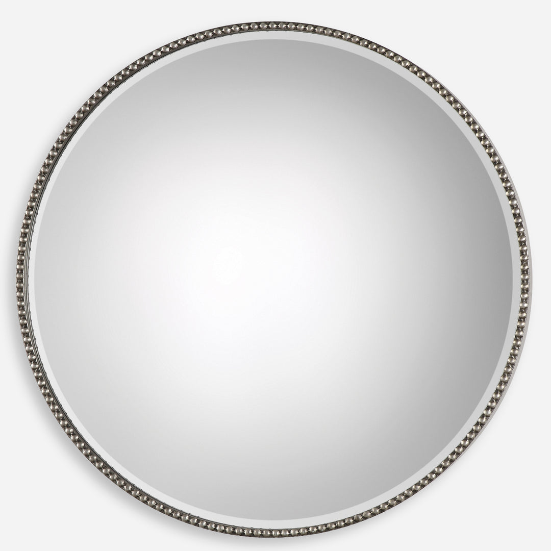 Uttermost Stefania Beaded Round Mirror