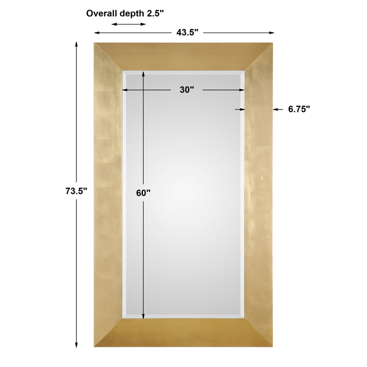 Uttermost Chaney Gold Mirror