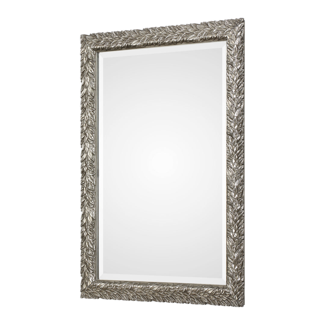 Uttermost Evelina Silver Leaves Mirror