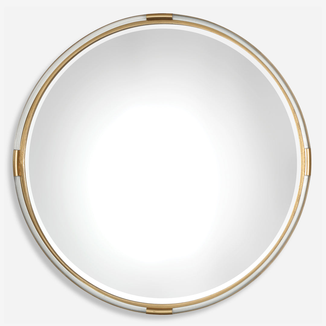 Uttermost Mackai Round Gold Mirror