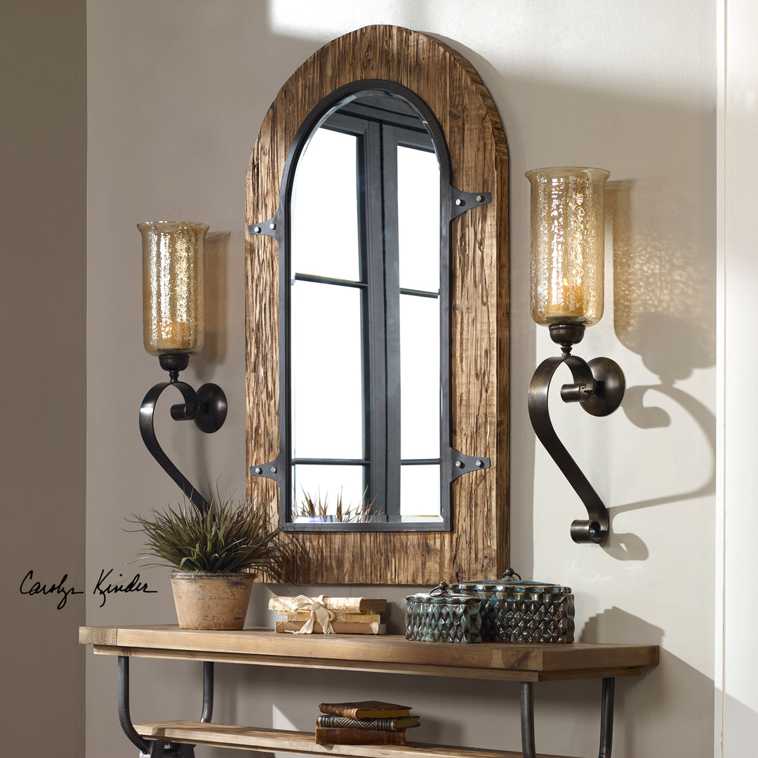 Uttermost Joselyn Bronze Candle Wall Sconce