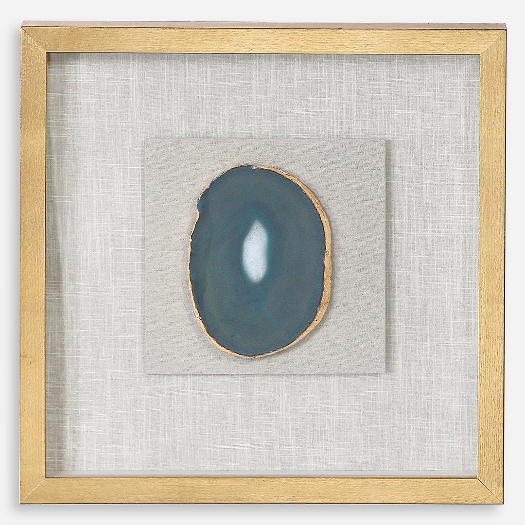 Uttermost Keeva Agate Stone Shadow Box