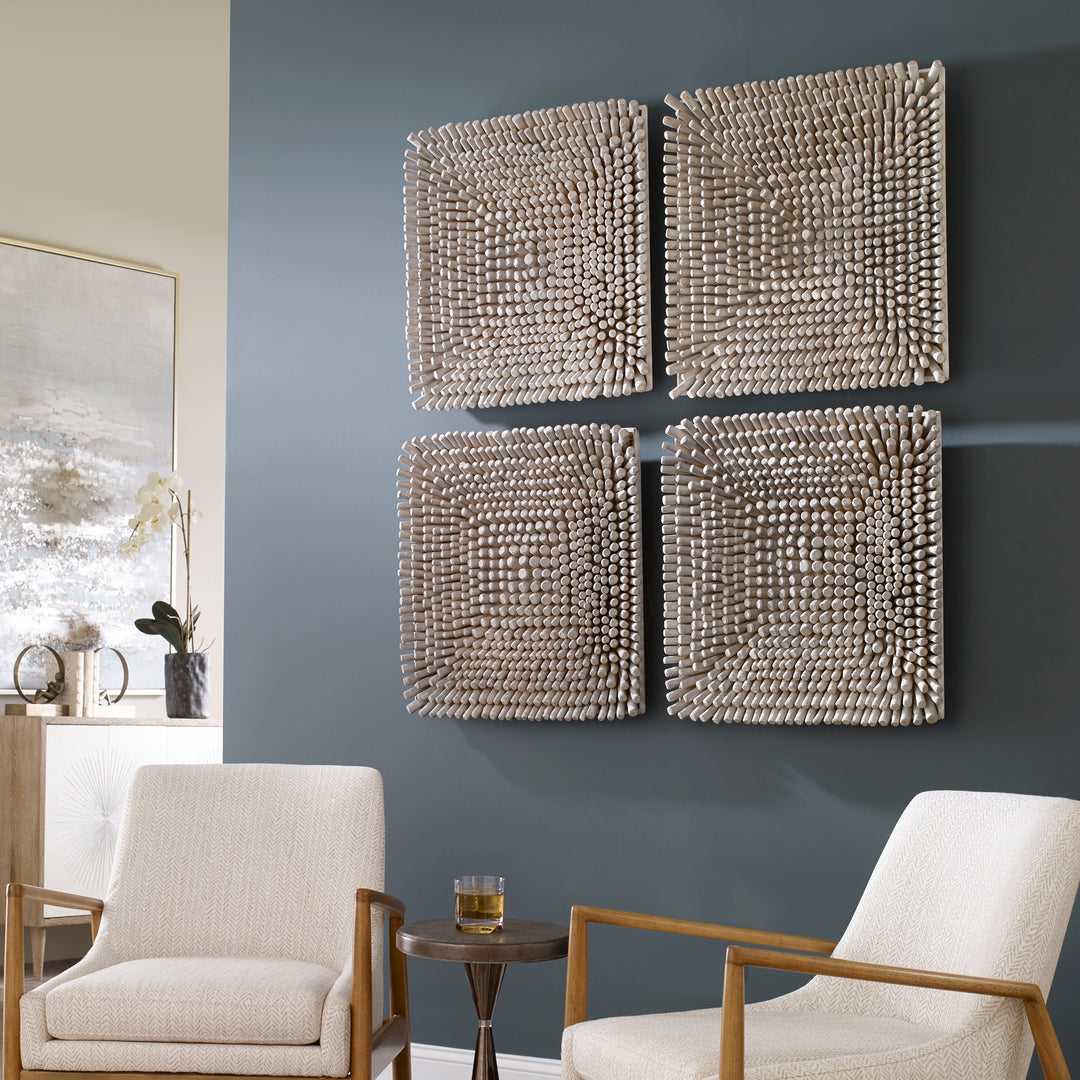 Uttermost Portside Wood Wall Panel